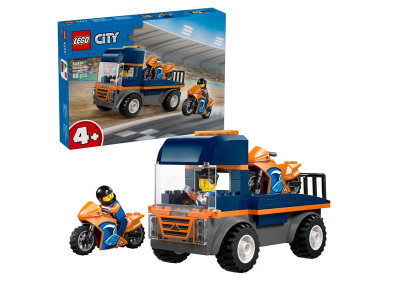 Конструктор LEGO City Транспортер мотоциклів 88 Деталей (60491)