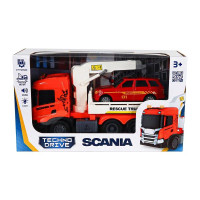 Ігровий набір серії "Big Truck" – ЕВАКУАТОР SCANIA З МАШИНОЮ (світло, звук) Ігровий набір серії "Big Truck" – ЕВАКУАТОР SCANIA З МАШИНОЮ (світло, звук)