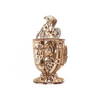 Дерев'яний механічний 3D конструктор Ugears Автоматон Велосипедист (70148) Дерев'яний механічний 3D конструктор Ugears Автоматон Велосипедист (70148)