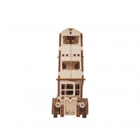 Дерев'яний механічний 3D конструктор Ugears Лицарський автобус (70172)