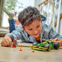 Конструктор LEGO NINJAGO Автомобіль для перегонів Лойда з інерційним двигуном 181 деталь (71828)