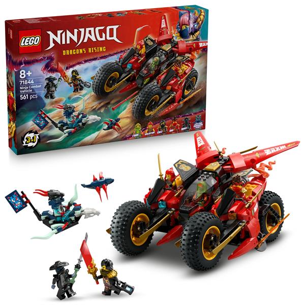 Конструктор LEGO NINJAGO Бойова машина ніндзя 561 деталь (71844)