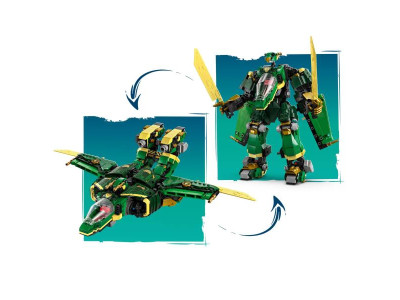 Конструктор LEGO NINJAGO Реактивний робот Ллойда 1112 деталей (71845)