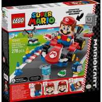 Конструктор LEGO Super Mario Mario Kart Interactive LEGO Mario та Standard Kart 278 деталей (72043)