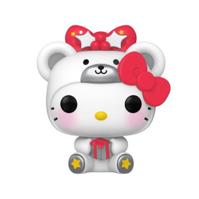 Фігурка Funko Pop! Hello Kitty Кітті в костюмі ведмедика 10 см (72075) Фігурка Funko Pop! Hello Kitty Кітті в костюмі ведмедика 10 см (72075)