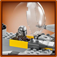 Конструктор LEGO Star Wars Зоряний винищувач N-1 Мандо й Ґроґу 92 деталі (75410)