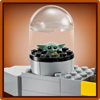 Конструктор LEGO Star Wars Зоряний винищувач N-1 Мандо й Ґроґу 92 деталі (75410)