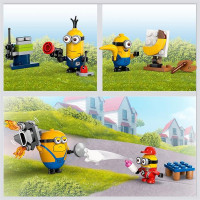 Конструктор LEGO Despicable Me 4 Посіпаки й банановий автомобіль 136 деталей (75580)