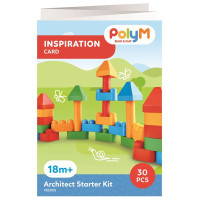 Конструктор PolyM Архітектор 30 деталей (760005) Конструктор PolyM Архітектор 30 деталей (760005)