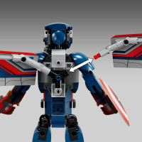 Конструктор LEGO Super Heroes Фігурка Нового Капітана Америка для складання 359 деталей (76296)