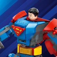 Конструктор LEGO DC Супермен-робот проти Лекса Лютора 120 деталей (76302)