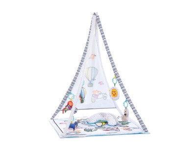 Розвивальний ігровий килимок Hauck 1st Tent білий (76306-7)