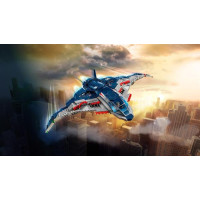 Конструктор LEGO Super Heroes Месники Ера Альтрона Квінджет 1131 деталь (76325)