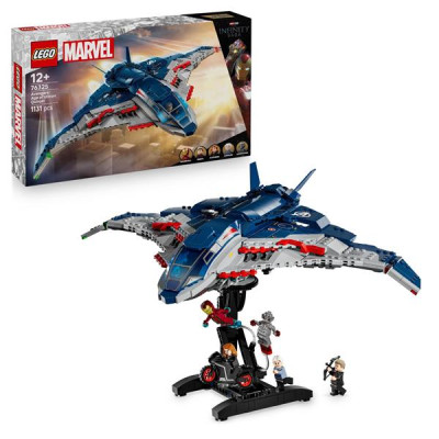 Конструктор LEGO Super Heroes Месники Ера Альтрона Квінджет 1131 деталь (76325)