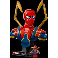 Конструктор LEGO Marvel Погруддя Залізної Людини-павука 379 деталей (76326)