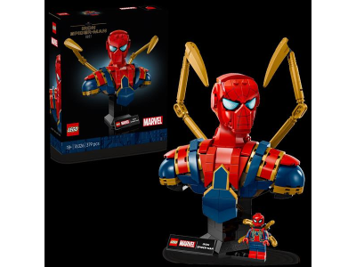 Конструктор LEGO Marvel Погруддя Залізної Людини-павука 379 деталей (76326)