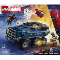 Конструктор LEGO® Marvel Переслідування Людиною-Павуком машини для перевезення злочинців, 367 деталей (76349)