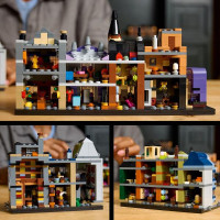 Конструктор LEGO Harry Potter Алея Діаґон Чаклунські крамниці 2750 деталей (76444)