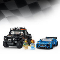 Конструктор LEGO® Speed Champions Jaguar Project 7 та Land Rover Defender (77264)
