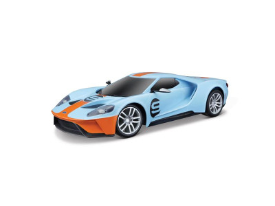 Автомодель Maisto Ford GT синій із помаранчевим зі світлом і звуком 1:24 (81238 blue/orange)