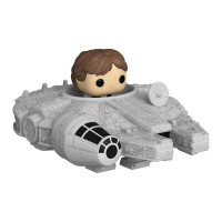 Набір фігурок Funko Pop! Bitty Ride Зоряні війни Хан Соло й тисячолітній сокіл (83623)