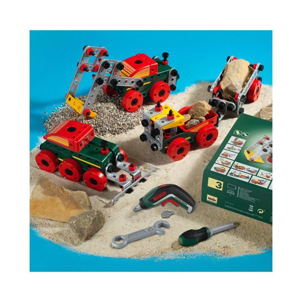 Конструктор Klein Bosch Mini Ixolino II на 110 предметів з шуруповертом (8497) Конструктор Klein Bosch Mini Ixolino II на 110 предметів з шуруповертом (8497)