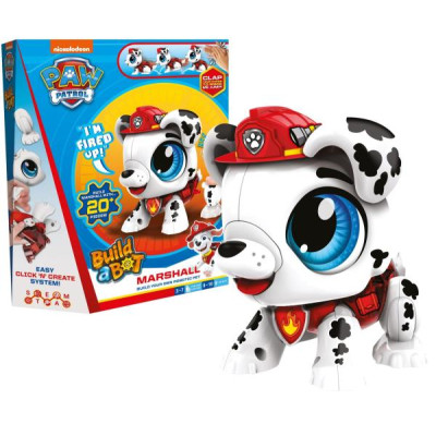 Інтерактивна іграшка Build a Bot Paw Patrol Збери Маршала зі звуками на англ. 20 деталей (928554.006)