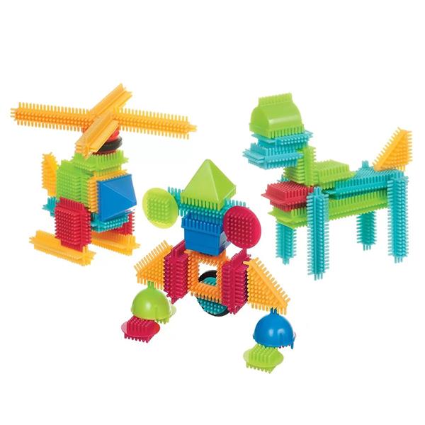 Конструктор Battat Bristle Blocks Будівельник 56 деталей (BT3070Z) Конструктор Battat Bristle Blocks Будівельник 56 деталей (BT3070Z)