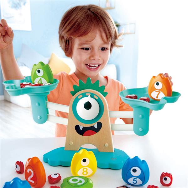 Набір Hape Навчальні ваги Монстроматематика (E0511) Набір Hape Навчальні ваги Монстроматематика (E0511)