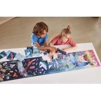 Пазл-панорама Hape Підводний світ світиться 150 см, 200 ел. (E1634)
