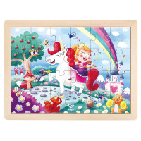 Пазл Hape Єдинороги з розмальовкою (E1642) Пазл Hape Єдинороги з розмальовкою (E1642)