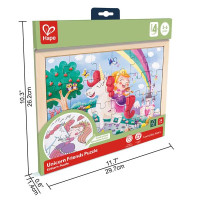 Пазл Hape Єдинороги з розмальовкою (E1642) Пазл Hape Єдинороги з розмальовкою (E1642)