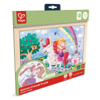 Пазл Hape Єдинороги з розмальовкою (E1642) Пазл Hape Єдинороги з розмальовкою (E1642)