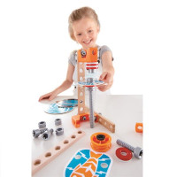 Конструктор Hape Junior Inventor Магнітна лабораторія 34 деталі (E3033)