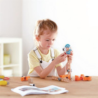 Конструктор Hape Junior Inventor Магнітна лабораторія 34 деталі (E3033)