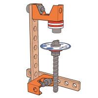 Конструктор Hape Junior Inventor Магнітна лабораторія 34 деталі (E3033)