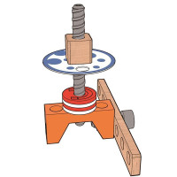 Конструктор Hape Junior Inventor Магнітна лабораторія 34 деталі (E3033)