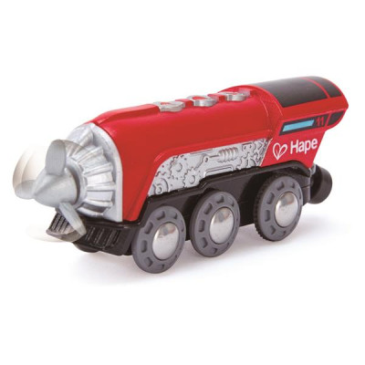 Поїзд Hape з пропелерним двигуном (E3750) Поїзд Hape з пропелерним двигуном (E3750)