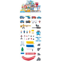 Іграшкова залізниця Hape Місто (E3768)