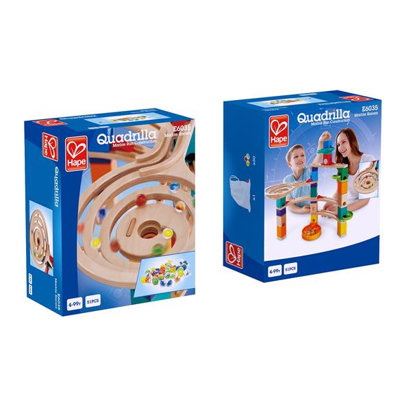 Набір кульок для конструктора-лабіринту Hape Quadrilla 40 шт. (E6035) Набір кульок для конструктора-лабіринту Hape Quadrilla 40 шт. (E6035)