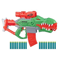Бластер Nerf DinoSquad Rex-Rampage 20 патронів (F0807) Бластер Nerf DinoSquad Rex-Rampage 20 патронів (F0807)