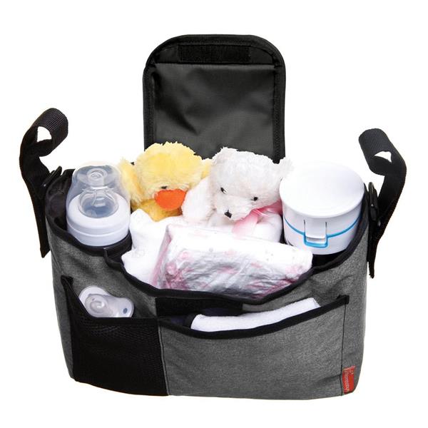 Сумка для коляски DreamBaby On The Go сірий джинс (F2257)