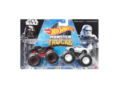 Набір машинок-позашляховиків Hot Wheels Monster Trucks Darth Vader vs Stormtrooper (FYJ64-HWN68)