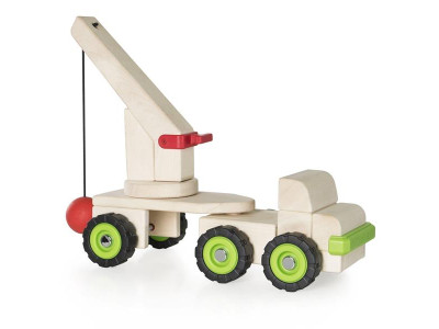Велика машинка Guidecraft Block Science Trucks Стінобитна машина дерев'яна 45 см (G7533) Велика машинка Guidecraft Block Science Trucks Стінобитна машина дерев'яна 45 см (G7533)