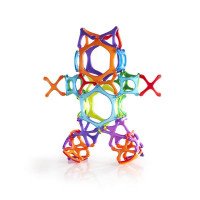 Магнітний конструктор Guidecraft PowerClix Organics, 74 деталі (G9432) Магнітний конструктор Guidecraft PowerClix Organics, 74 деталі (G9432)