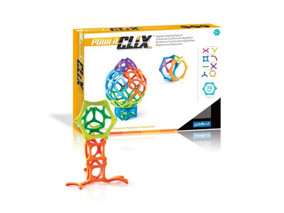 Магнітний конструктор Guidecraft PowerClix Organics, 74 деталі (G9432) Магнітний конструктор Guidecraft PowerClix Organics, 74 деталі (G9432)