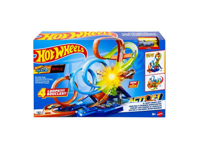 Авторек Hot Wheels Шалені віражі та петлі (HXR70) Авторек Hot Wheels Шалені віражі та петлі (HXR70)