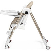 Стільчик для годування Peg-Perego Prima Pappa Follow Me бежевий (IH01000000BL06)
