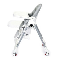Стільчик для годування Peg-Perego Prima Pappa Follow Me сірий (IH01000000BL73) Стільчик для годування Peg-Perego Prima Pappa Follow Me сірий (IH01000000BL73)