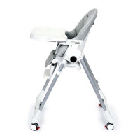 Стільчик для годування Peg-Perego Prima Pappa Follow Me сірий (IH01000000BL73) Стільчик для годування Peg-Perego Prima Pappa Follow Me сірий (IH01000000BL73)